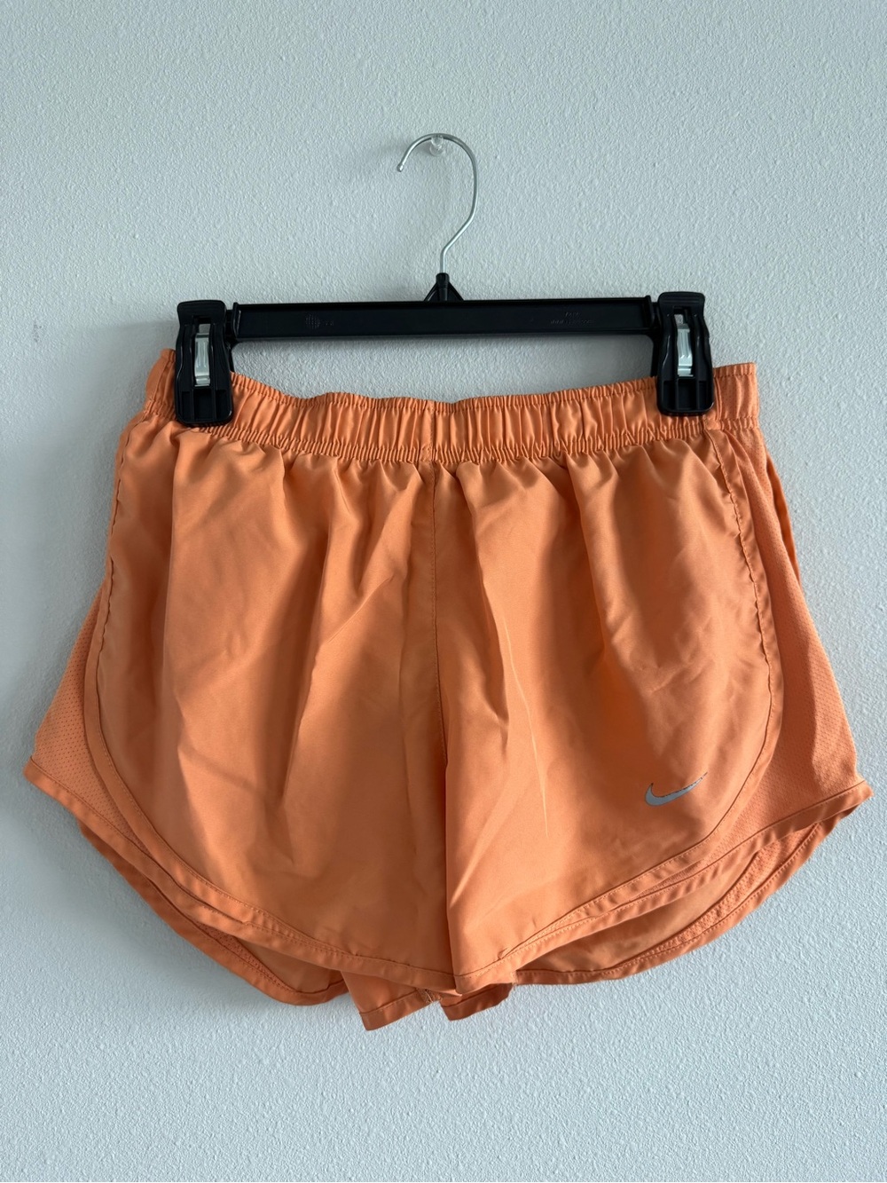 Nike Women’s Peach-Orange Athletic Running Shorts